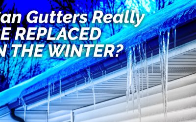 Can Gutters Really Be Replaced in the Winter?